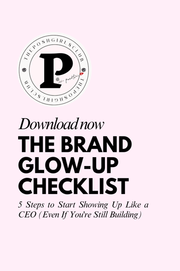 The Brand Glow-Up Checklist